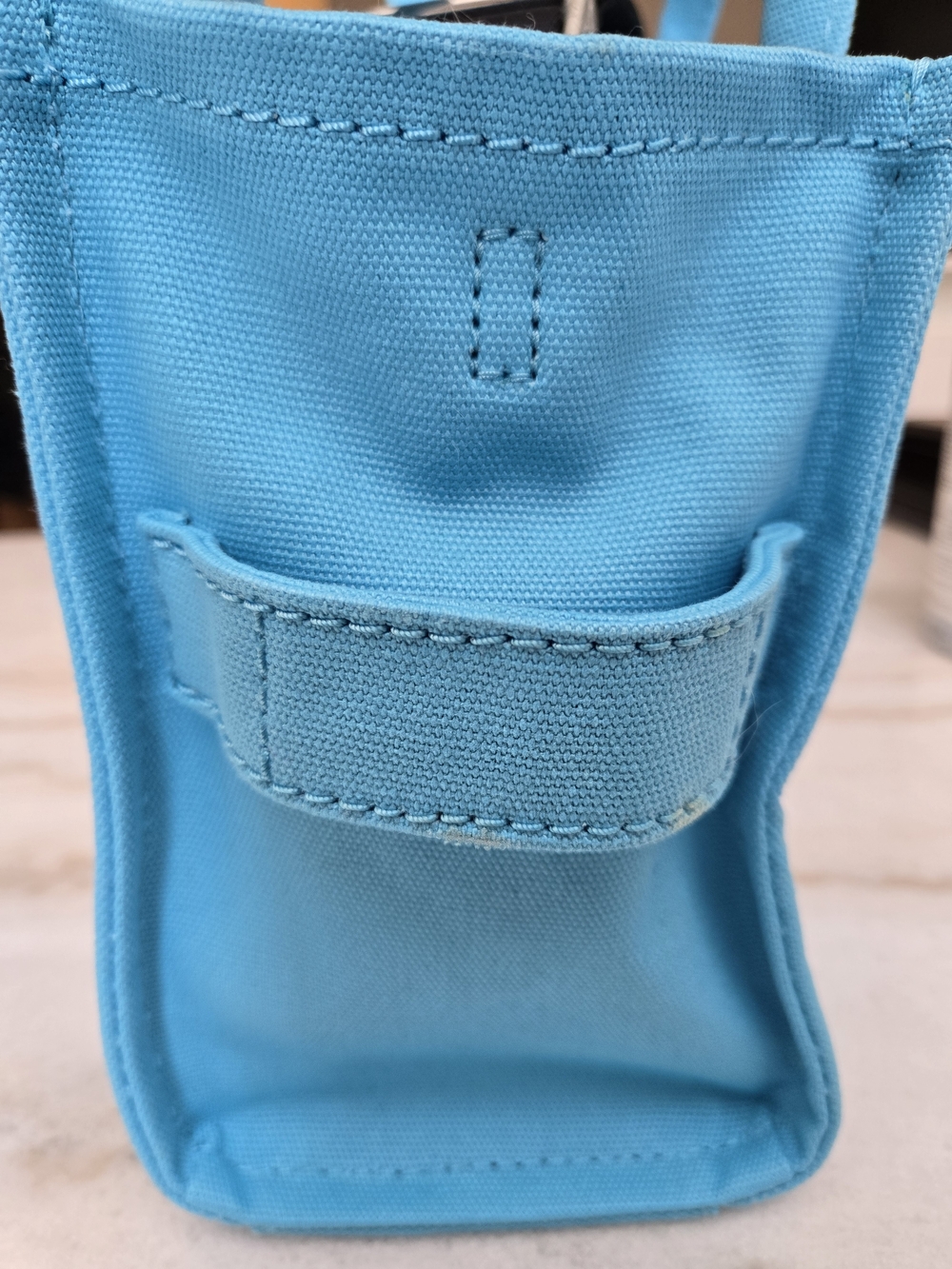 Marc Jacobs The Tote Bag Mini in Light Blue - EUC - Picture 3 of 7